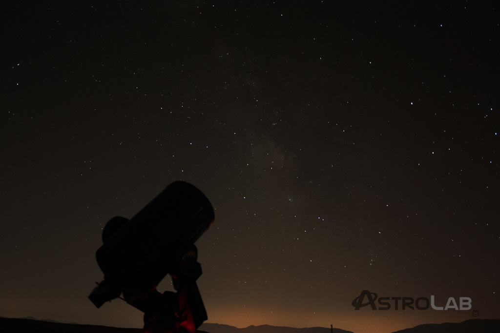 telescopio_y_via_lactea_1
