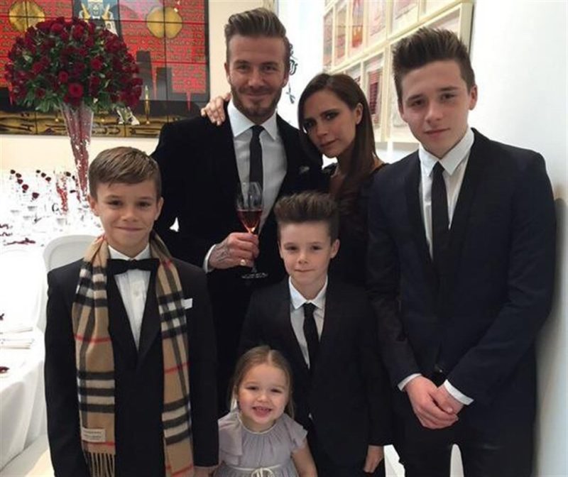 Familia Beckham
